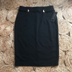 New York clothing company brand new pencil skirt, black size small
